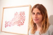 Ursula Hitz: Typografische Karten. Projektraum 4 ½, St. Gallen, 20. Mai 2019.