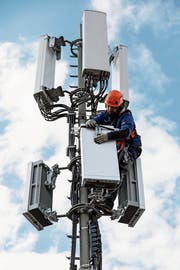 5G-Antennen gibt es schon vielerorts. (Bild: Peter Klaunzer/KEY)