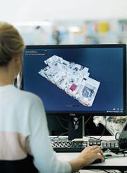 Die Plattform newhome.ch, getragen von 18 Kantonalbanken, bietet 360-Grad-Virtual-Reality-Touren durch Liegenschaften an. (Bild: Getty)