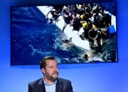 Matteo Salvini in Rom. (Bild: EPA/Ettore Ferrari, 20 Mai 2019)