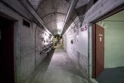 Der ehemalige Wartegg-Stollen ist ein möglicher Standort für das neue Datacenter der Stadt. Bild: Pius Amrein (Luzern, 30. Januar 2019)