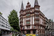 Das Hotel Waldstätterhof an der Zentralstrasse kann schon bald mit Air Conditioning werben. (Bild: Pius Amrein, Luzern 20. Mai 2019)