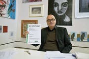 Was ist gute Kunst? Markus Eugster und die anderen Mitglieder von Ohm 41 haben mit einem Zertifikat die Antwort gefunden. (Bild: Gianni Amstutz)