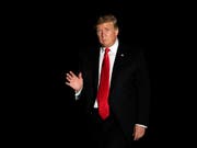 US-Präsident Donald Trump hat weitere Gespräche mit den Demokraten über ein milliardenschweres Infrastrukturpaket überraschend am Dienstag an eine Bedingung geknüpft. (Bild: KEYSTONE/AP/MANUEL BALCE CENETA)