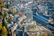 Die Fachhochschule in St.Gallen – einer von drei Standorten der neuen Fachhochschule Ost. (Bild: Urs Bucher)