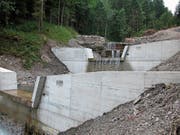 Die Verbauungen im Dürrenbach in Stein wurden während rund einem Jahrhundert gebaut. (Bild: PD)