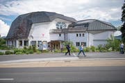 Die Gebäude der Rudolf-Steiner-Schule im Osten von St.Gallen. (Bild: Benjamin Manser - 2. Juni 2017)