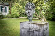 Die Gedenktafel für Johann Georg Elser bei der Schwedenschanze in Konstanz. (Bild: Andrea Stalder)