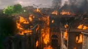 Die Stadt «King's Landing» wird in einer der finalen Episoden zerstört. (Bild: HBO via AP)