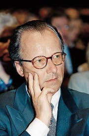 Stephan Schmidheiny auf einer Aufnahme von 1996. (Bild: Keystone)