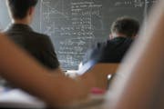Wenn es um Kenntnisse der Mathematik geht, überflügeln Schülerinnen und Schüler aus Appenzell Innerrhoden viele andere. (Symbolbild: Archiv)