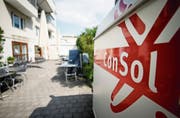Die Geschäftsstelle der Consol in Zug, wo auch das Bistro, einer der sechs Consol-Betriebe, angesiedelt ist. (Bild: Stefan Kaiser (Zug, 16. Mai 2019))