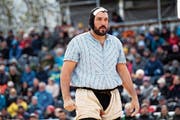 Am Thurgauer Kantonalschwingfest präsentierte sich Daniel Bösch in guter Verfassung. (Bild: Gian Ehrenzeller/KEY (Frauenfeld, 5. Mai 2019))