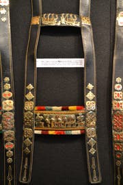 Ein «Rädli»-Träger, hergestellt von Joachim Grob, «Schluche-Bueb». (Bild: Adi Lippuner)