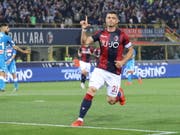 Blerim Dzemaili beendete die Saison mit dem ersten Saisontor (Bild: KEYSTONE/EPA ANSA/GIORGIO BENVENUTI)