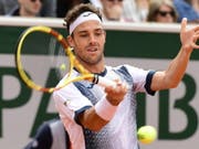 Marco Cecchinato kassierte in diesem Jahr in Paris eine bittere und unerwartete Erstrunden-Niederlage (Bild: KEYSTONE/EPA/CAROLINE BLUMBERG)