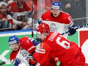 Russland und Tschechien lieferten sich eine unterhaltsame Partie (Bild: KEYSTONE/AP/PETR DAVID JOSEK)