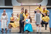 Szene aus dem Musical Hairspray im Gossauer Fürstenlandsaal. (Bild: Urs Bucher - 14. April 2019)