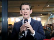 Bei der Europawahl stellte die ÖVP von Sebastian Kurz die Konkurrenz mit 34,6 Prozent der Stimmen in den Schatten. Das österreichische Parlament entzog dennoch am Montag der Regierung von Kurz das Vertrauen. (Bild: KEYSTONE/AP/RONALD ZAK)