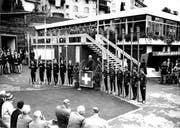 Am 25. August 1962 wird das Ruderzentrum eingeweiht, wenig später beginnt die WM. (Bild: Archiv Regattaverein Luzern)