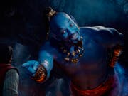 Für Will Smith als Flaschengeist in der Märchenverfilmung «Aladdin» sind am Wochenende in der Romandie und im Tessin am meisten Filmfans ins Kino gegangen. In der Deutschschweiz lag der Film auf Platz Zwei hinter Keanu Reeves als Actionheld «John Wick». (Bild: KEYSTONE/AP Disney)