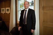 Der 58-jährige Matthias Weishaupt war seit 2006 Mitglied der Ausserrhoder Regierung. (Bild: Adriana Ortiz Cardozo (Herisau, 22. Mai 2019))