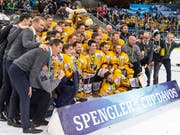 Mit KalPa Kuopio gewann 2018 erstmals überhaupt ein finnisches Team den Spengler Cup. In diesem Jahr ist das Weltmeister-Land in der Altjahrswoche mit TPS Turku am Traditionsturnier in Davos vertreten (Bild: KEYSTONE/SPENGLER CUP/MELANIE DUCHENE)