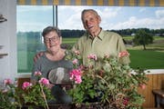 Franz und Marta Zemp gewinnen den Eschenbacher Award 2019. (Bild: Boris Bürgisser, Eschenbach, 22. Mai 2019)