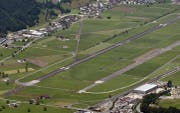 Der Flugplatz Buochs. (Bild: Mirko Bleuer/PD)
