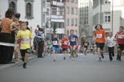 Kinder am 24. St.Galler «Altstadtlauf» im Jahr 2007. (Bild: Sam Thomas - 22. September 2007)