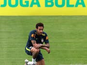 Als Captain der Seleçao abgesetzt: Neymar (Bild: KEYSTONE/AP/SILVIA IZQUIERDO)