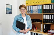Bühlers scheidende Gemeindepräsidentin Inge Schmid blickt zufrieden auf ihre Arbeit der vergangenen 15 Jahre zurück. (Bild: Astrid Zysset)