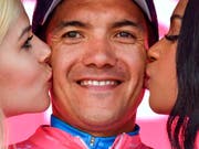 Richard Carapaz kam dem Gesamtsieg im Giro d'Italia einen weiteren Schritt näher (Bild: KEYSTONE/AP ANSA/ALESSANDRO DI MEO)