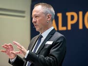 Jens Alder, Alpiq-Verwaltungsratspräident und Delegierter des Verwaltungsrats, begrüsst das öffentliche Übernahmeangebot für den Energiekonzern (Bild: KEYSTONE/ALEXANDRA WEY)