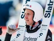 Simon Ammann macht nochmals weiter (Bild: KEYSTONE/NTB scanpix/TERJE BENDIKSBY)