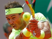 Rafael Nadal auch in seinem zweiten Match nicht ernsthaft gefordert (Bild: KEYSTONE/AP/CHRISTOPHE ENA)