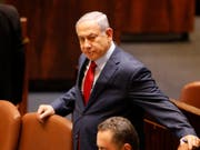 Schaffte es nicht, binnen sechs Wochen nach der letzten Wahl eine neue Regierung zu bilden: Israels Premierminister Benjamin Netanyahu. (Bild: KEYSTONE/AP/SEBASTIAN SCHEINER)