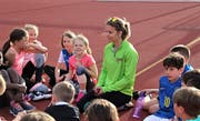 Martina Gebert (im grünen Trikot) möchte den Nachwuchs des KTV Wil voranbringen. (Bilder: Hermann Rüegg)