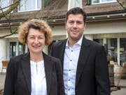Monika Roost-Brunner und Patrick Schneider schafften am 10. Februar die Wahl in den Aadorfer Gemeinderat. (Bild: Kurt Lichtensteiger)