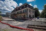 Im Juni beginnt der Umbau des Bahnhofs. Die Petition will das verhindern. (Bild: Benjamin Manser)