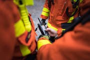 Die Feuerwehr konnte den Brand rasch löschen. (Symbolbild: Michel Canonica)