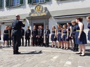 Der Jugendchor der Musikschule Pfannenstiel Meilen. (Bild: Nathalie Ehrenzweig/Luzerner Zeitung)