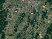 Bei einem Bootsunglück in Gerstheim nahe Strassburg F sind drei Personen ums Leben gekommen, darunter ein 6-jähriges Mädchen aus Deutschland. (Bild: Google Maps)