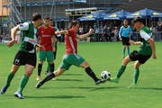 Der FC Buchs zeigte sich in dieser Saison zwar stets bemüht, doch die Erfolgserlebnisse blieben rar. (Bild: Robert Kucera)