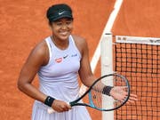 Naomi Osaka kann nach ihrem Sieg gegen Victoria Asarenka strahlen (Bild: KEYSTONE/EPA/SRDJAN SUKI)
