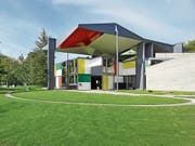 Ein architektonisches Vermächtnis: der Pavillon Le Corbusier in Zürich. (Bild: Christian Beutler/KEY)