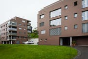 Die Überbauung Kronenwiese in Wolfhalden sei zu urban, findet der Ausserrhoder Heimatschutz. (Bild: Claudio Weder)