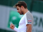 Stan Wawrinka befindet sich auf Kurs (Bild: KEYSTONE/EPA/SRDJAN SUKI)