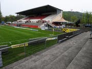 Verhaftungen nach einem Spiel im Stadion Schützenwiese in Winterthur: Fussballfans des FC Schaffhausen hatten am Sonntag zu Gewalt gegen Frauen aufgerufen. (Bild: KEYSTONE/STEFFEN SCHMIDT)