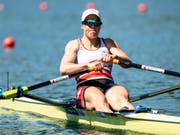 Titelverteidigerin Jeannin Gmelin feierte im Vorlauf einen ungefährdeten Sieg (Bild: KEYSTONE/ALEXANDRA WEY)